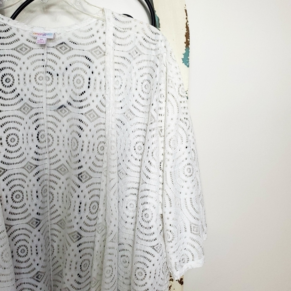 LuLaRoe lacey kimono medium - Picture 2 of 8